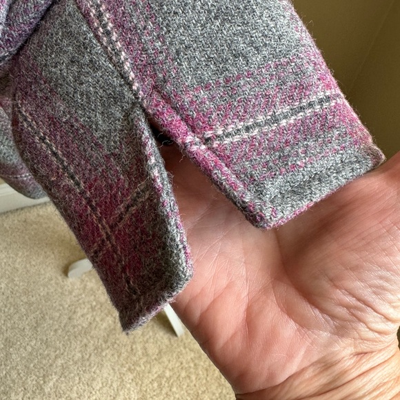 Talbots Petite Plaid Wool Jacket - Picture 6 of 9